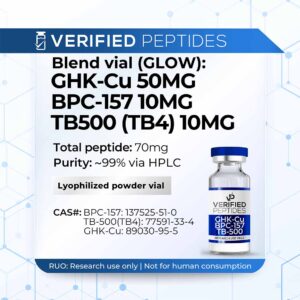 Blend: GHK-Cu BPC-157 TB-500 Peptide (GLOW)