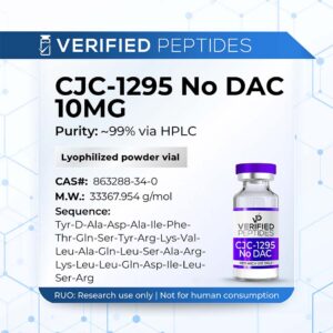 CJC-1295 No DAC Peptide (10MG) — Elementor