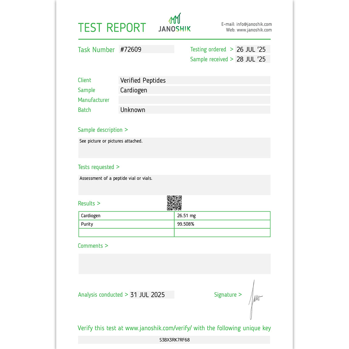 Cardiogen Peptide (20MG) — Elementor - Image 2