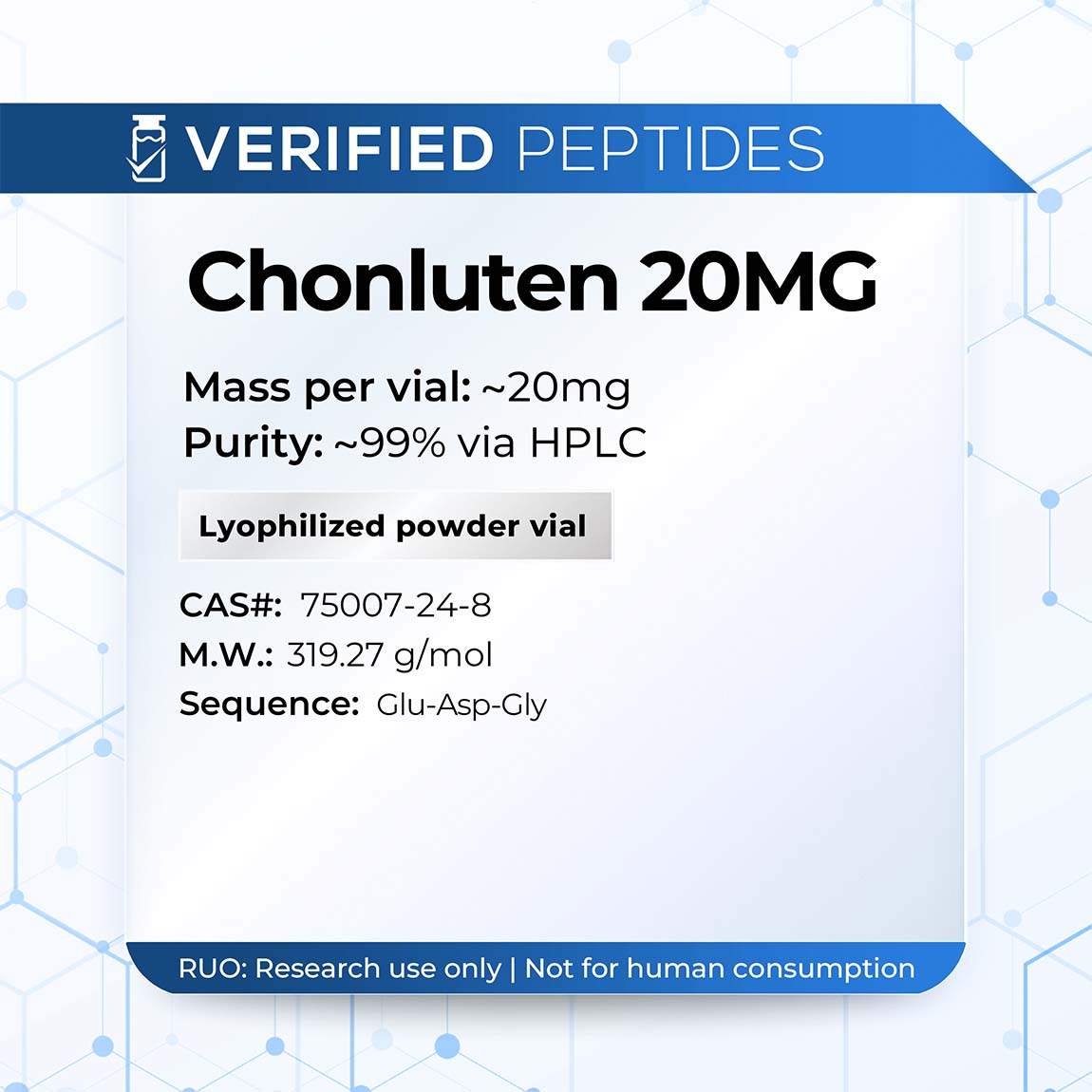 Chonluten Peptide (20MG) — Elementor