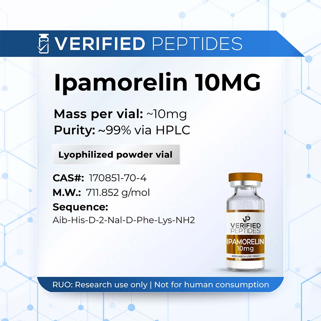 Ipamorelin Peptide (10MG) — Elementor