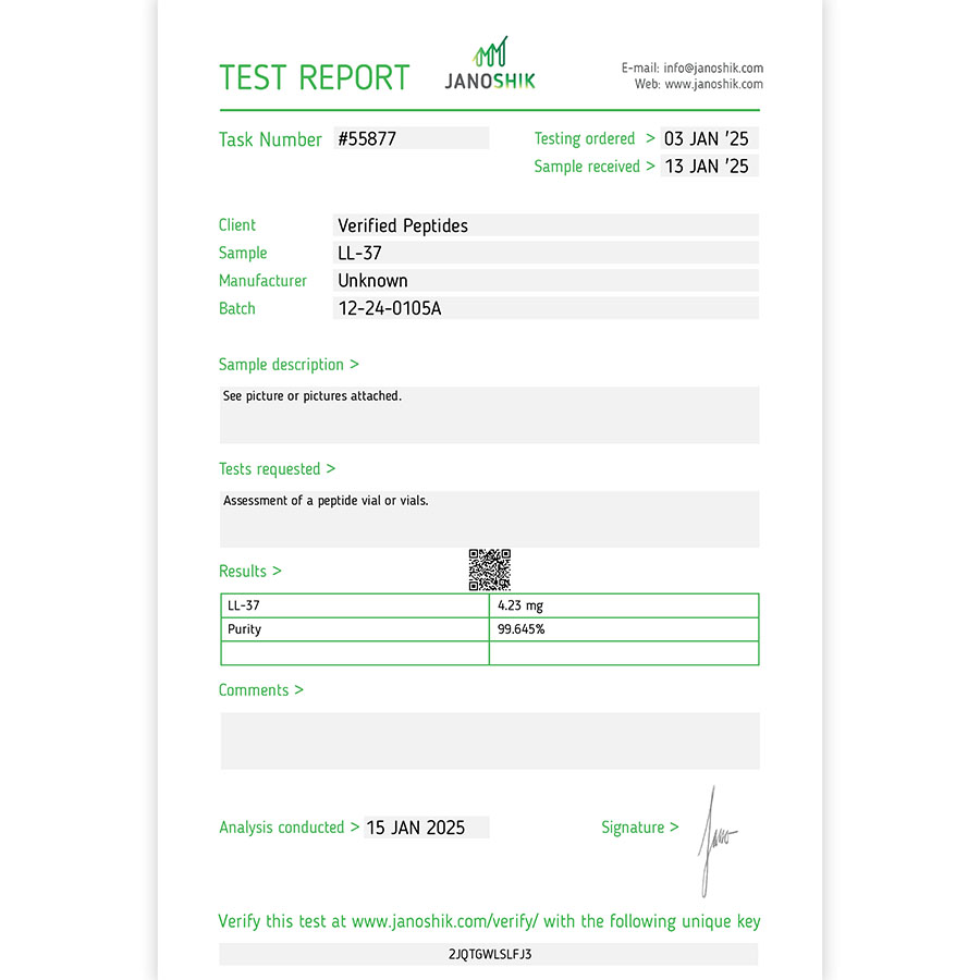 LL-37 Peptide (5MG) — Elementor - Image 3