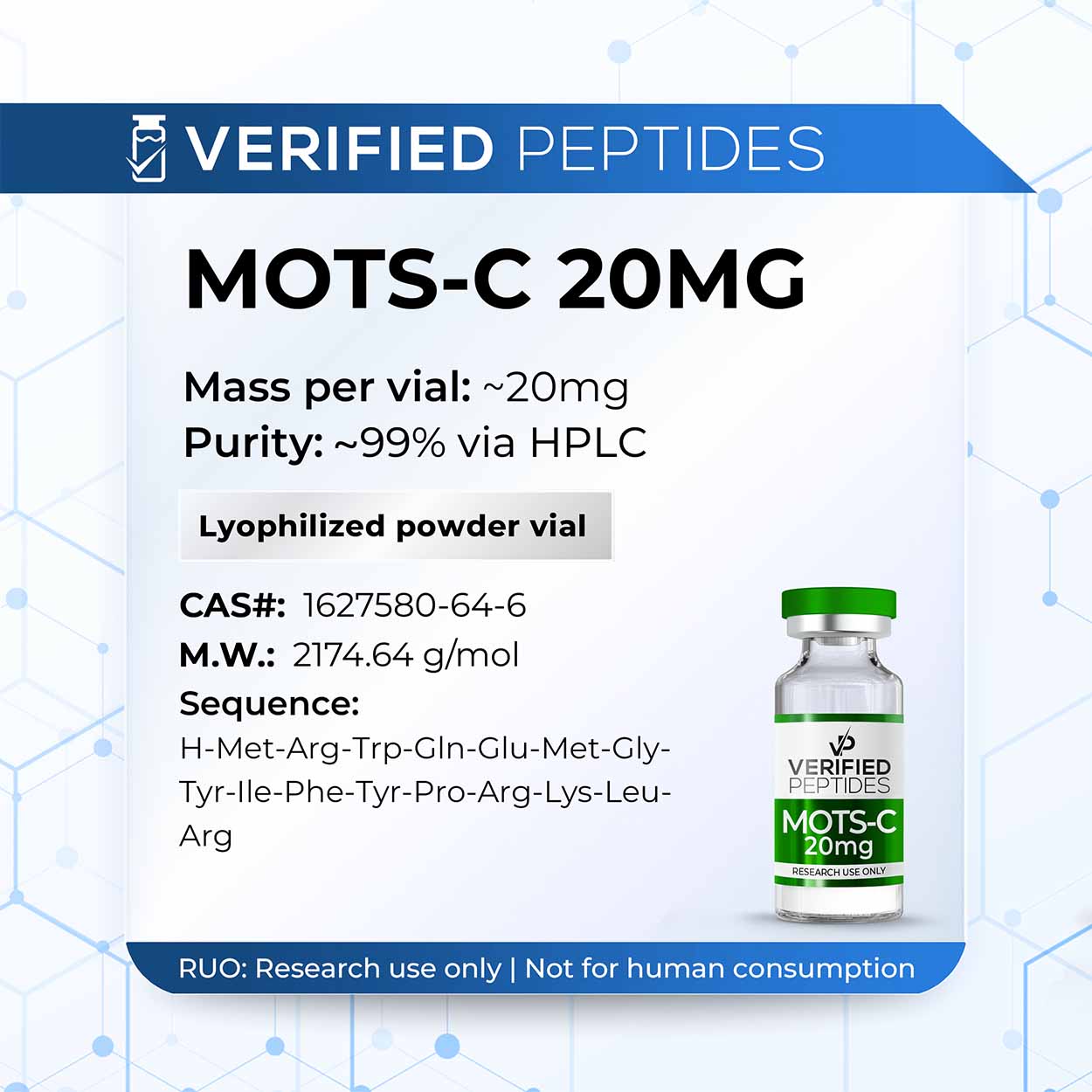 MOTS-C Peptide (20MG) — Elementor