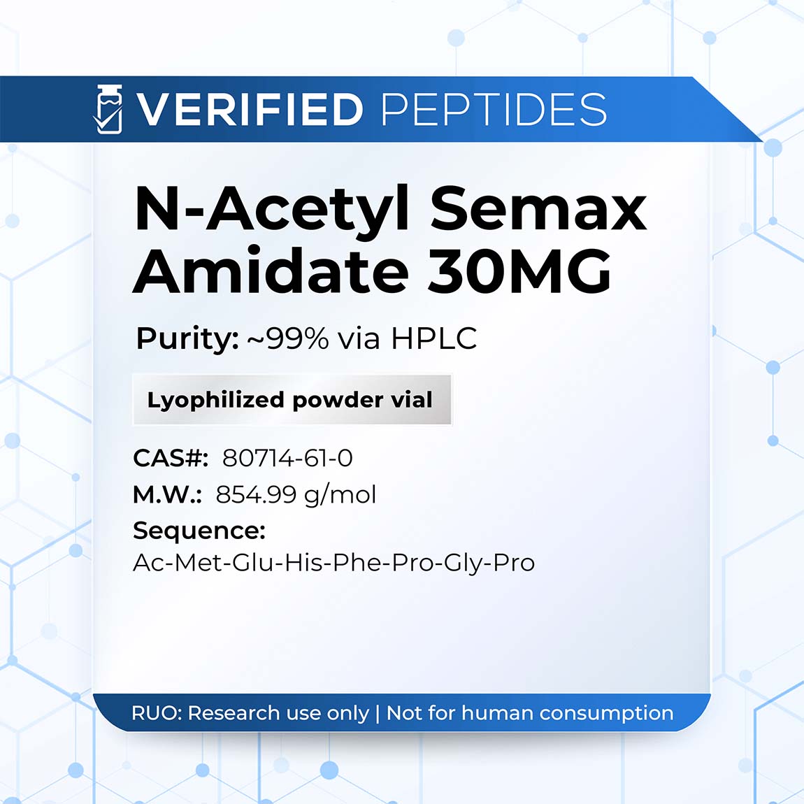 N-Acetyl Semx Peptide — Elementor