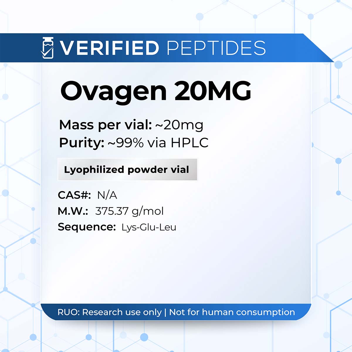 Ovagen Peptide (20MG) — Elementor