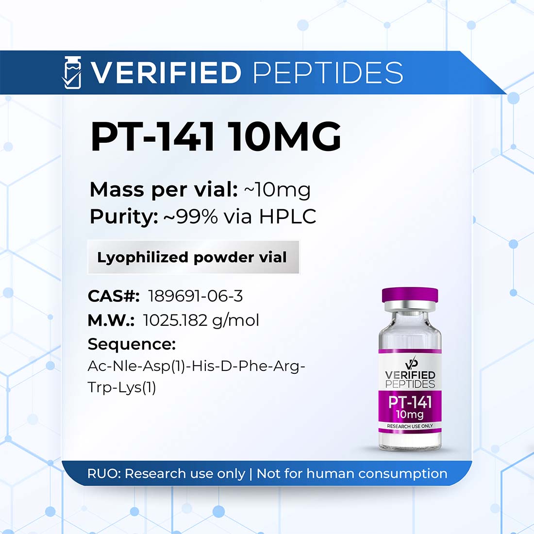 PT-141 Peptide (10MG) — Elementor