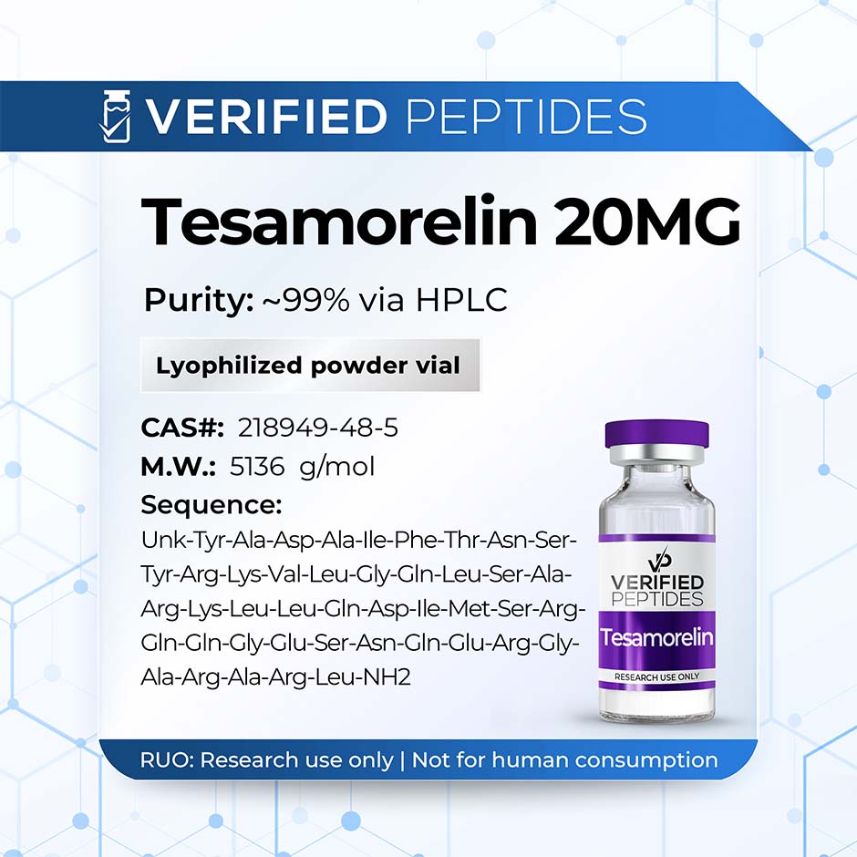 Tesamoreln Peptide (20MG) — Elementor